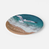 海岸のカモメ ペーパープレート (アングル)