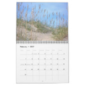 海岸のカレンダー#3 カレンダー (2月 2027)