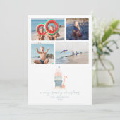 海岸のクリスマス　シーサイドフォトカード (スタンド正面)