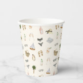 海岸のサマーゲートウェイ 紙コップ (正面)