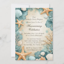 海岸のサンディビーチ シェル ハウスウォーミングパーティー