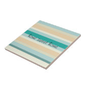 海岸のストライプ模様 タイル (側面)