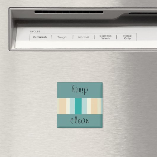 海岸のストライプ模様 マグネット (インサイチュ (食洗機))