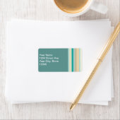 海岸のストライプ模様 ラベル (インサイチュ)