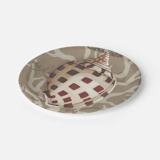 海岸のソネットI ペーパープレート (アングル)