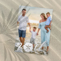 海岸のノエル　クリスマスホリデー写真フォイルカード