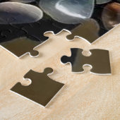 海岸のハート:海ガラスパズル ジグソーパズル (側面)