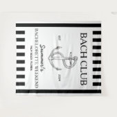 海岸のバチェロレッテテーマのアンカー バッククラブ タペストリー (正面(横))