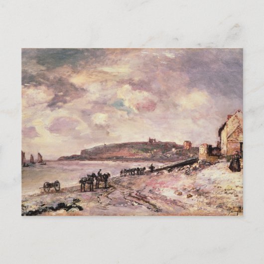 海岸のポニー ポストカード (正面)