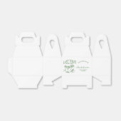 海岸のモダンなコーストパーティー グリーン フェイバーボックス (折り畳みなし)