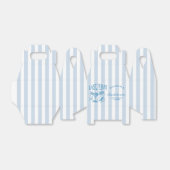 海岸のモダンな独身最後の夜会 青 フェイバーボックス (折り畳みなし)