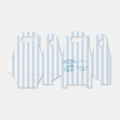 海岸のモダンな独身最後の夜会 青 フェイバーボックス (折り畳みなし)