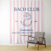 海岸のラストパーティー レトロ モダン アンカー バッチ クラブ タペストリー (インサイチュ)