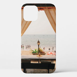 海岸の人々 iPhone 12ケース