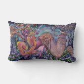 海岸の人魚の枕、腰神経柔らかい調子 ランバークッション (裏面)