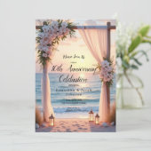 海岸の光の下でのオーシャンサイドロマンス 招待状 (スタンド正面)