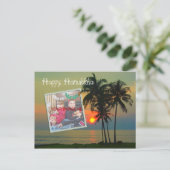 海岸の写真のはカスタマイズがき、テキスト… ポストカード (スタンド正面)