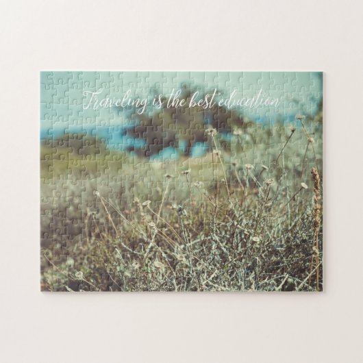 海岸の夏の日 ジグソーパズル (横)