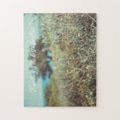 海岸の夏の日 ジグソーパズル (縦)