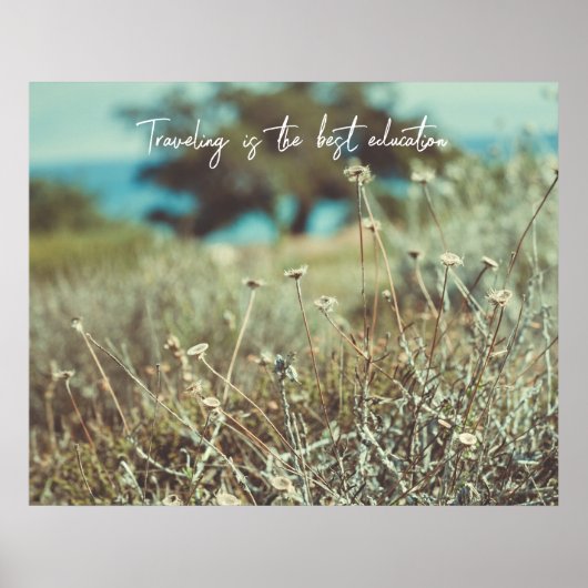 海岸の夏の日 ポスター (正面)