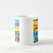 海岸の夢景色 コーヒーマグカップ (中央)