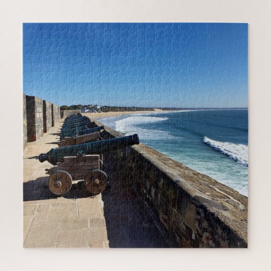 海岸の大砲 ジグソーパズル (縦)