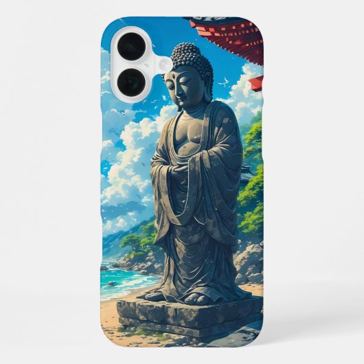 海岸の守護者 iPhoneケース (裏面)