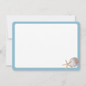 海岸の宝物 ありがとうございます サンキューカード (正面)