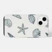 海岸の宝物 海の深み iPhoneケース (裏面横)