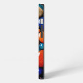 "海岸の宝石が輝く" iPhoneケース (左側面)