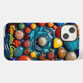 "海岸の宝石が輝く" iPhoneケース (裏面横)