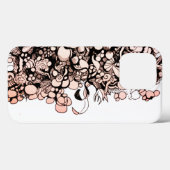 海岸の小石や貝殻 Case-Mate iPhoneケース (裏面 (横))