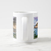 海岸の崖景色 ジャンボコーヒーマグカップ (裏面)