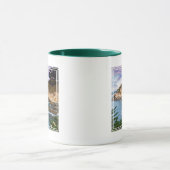 海岸の崖景色 マグカップ (中央)