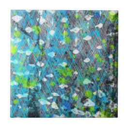 海岸の嵐 タイル