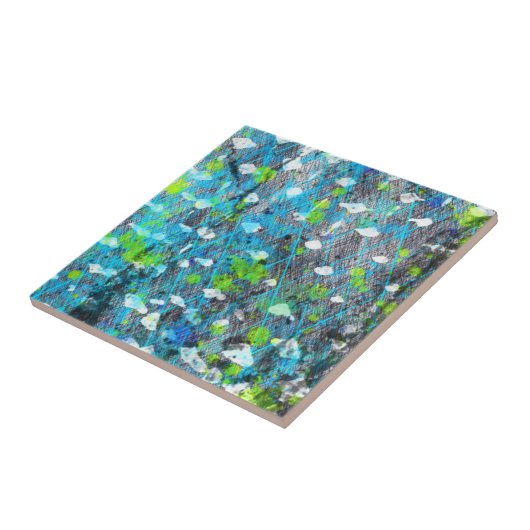 海岸の嵐 タイル (側面)