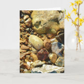 海岸の挨拶 カード (黄色い花)