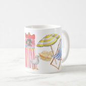 海岸の日 コーヒーマグカップ (正面右)