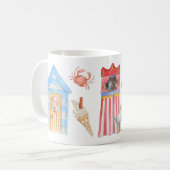 海岸の日 コーヒーマグカップ (正面左)