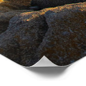 海岸の景観写真 ポスター (角)