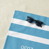 海岸の最後のトーストバチェロレッテ ビーチタオル (インサイチュ)