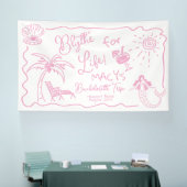 海岸の最後のトーストバチェロレッテ 横断幕 (トレードショー)