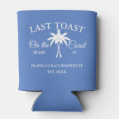 海岸の最後のトーストビーチバチェロレッテ 缶クーラー (裏面)