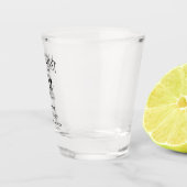 海岸の最後の乾杯独身最後の夜 ショットグラス (右)