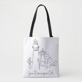 海岸の最後の乾杯 ウィークエンド バチェロレッテパーティー トートバッグ