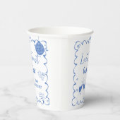 海岸の最後の乾杯 バチェロレッテウィークエンドパーティー 紙コップ (右)