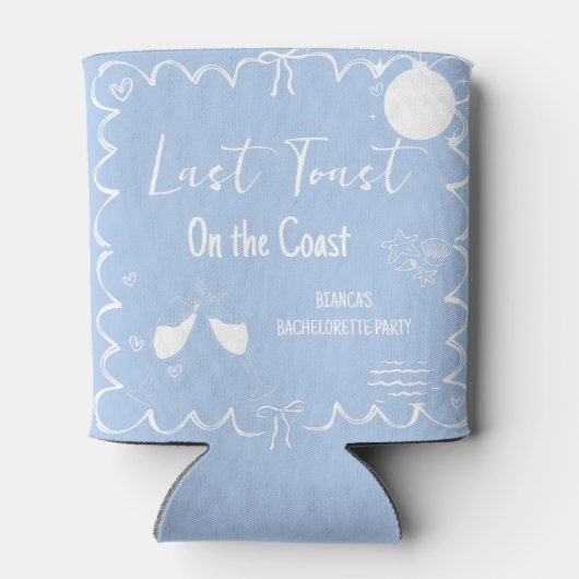 海岸の最後の乾杯 バチェロレッテウィークエンドパーティー 缶クーラー (裏面)