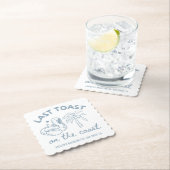 海岸の最後の乾杯 バチェロレッテパーティーコースター ペーパーコースター (インサイチュ)