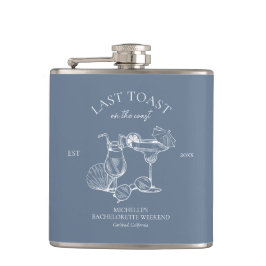 海岸の最後の乾杯 バチェロレッテパーティー フラスク