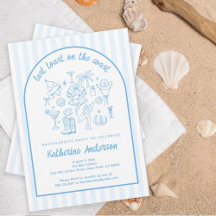 海岸の最後の乾杯 ビーチでの花嫁お別れパーティー